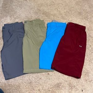 Lot of 4 Under Armour Shorts